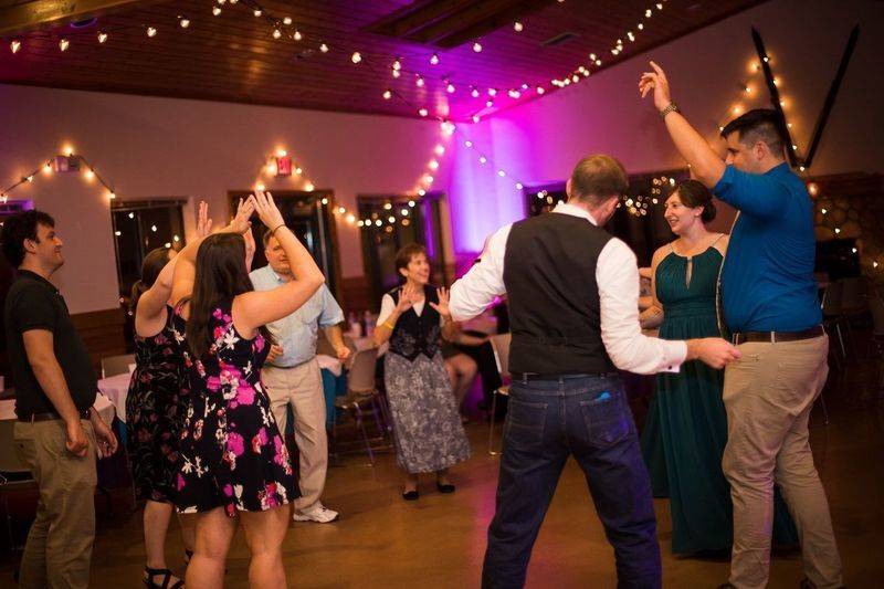 Wedding dance party