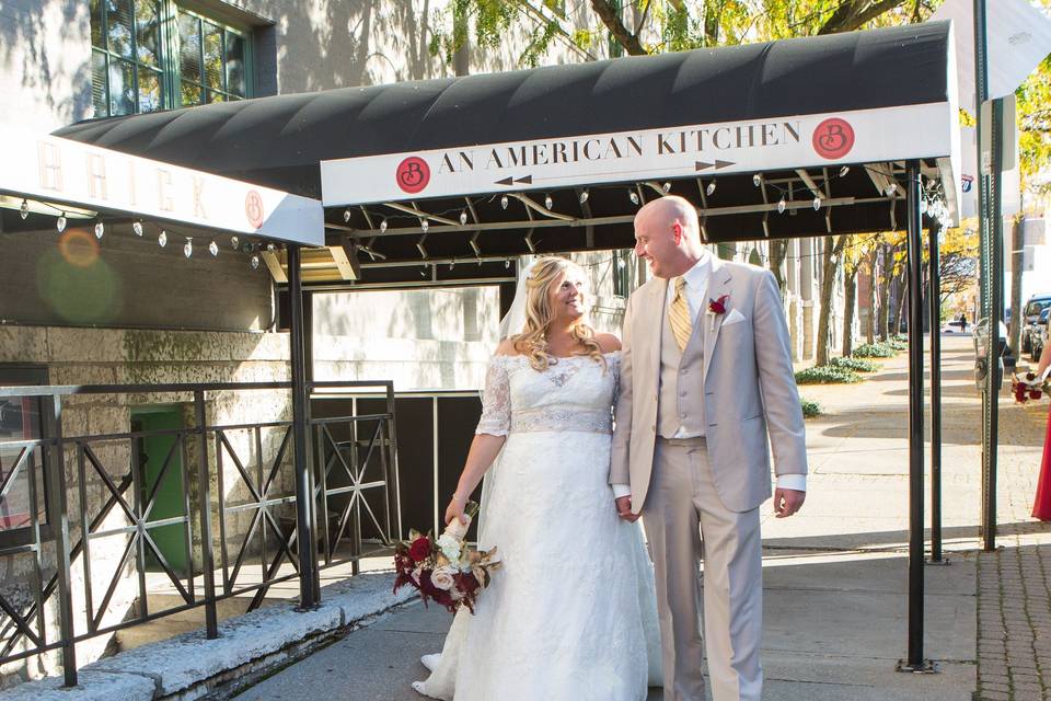 The happy couple!