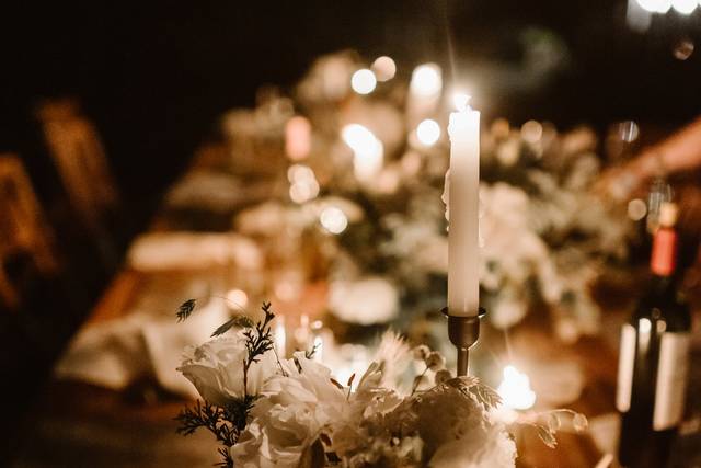 Reception table arrangements