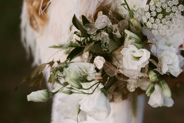 A bridal bouquet