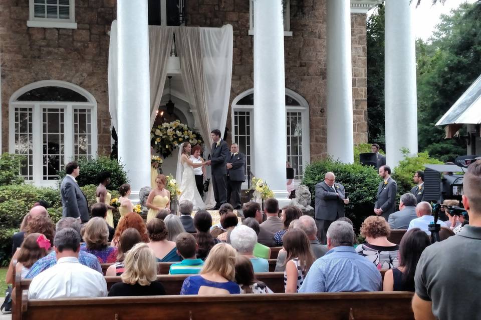 Gazebo wedding