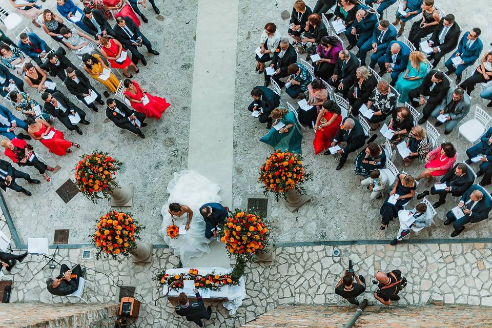 Outdoor ceremony