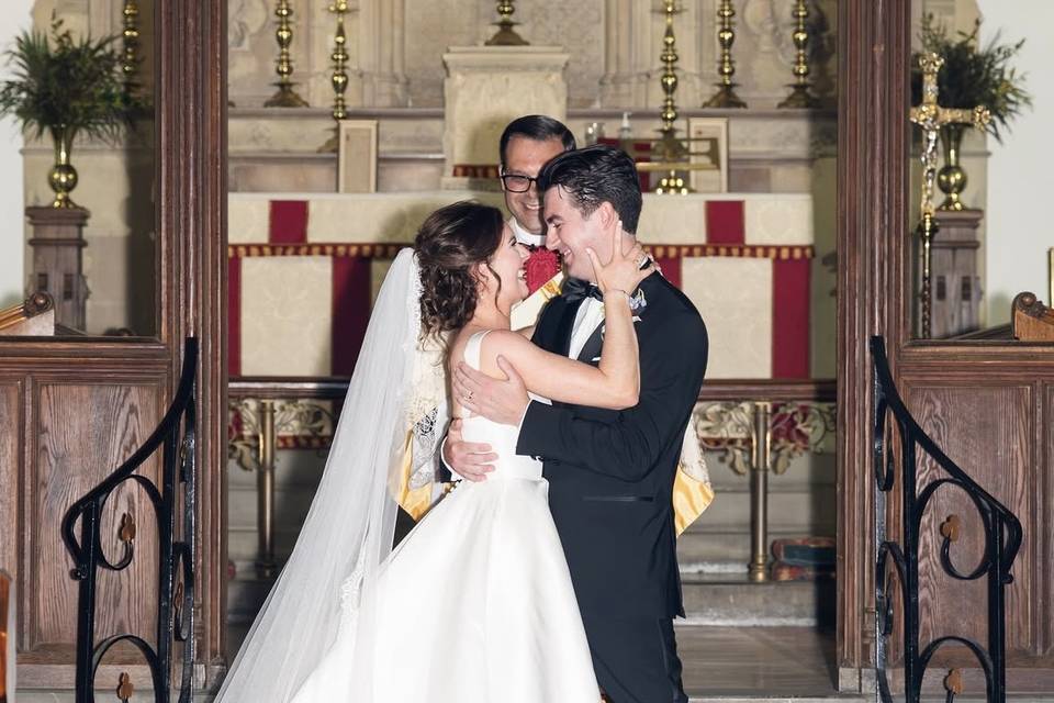 Bride and groom