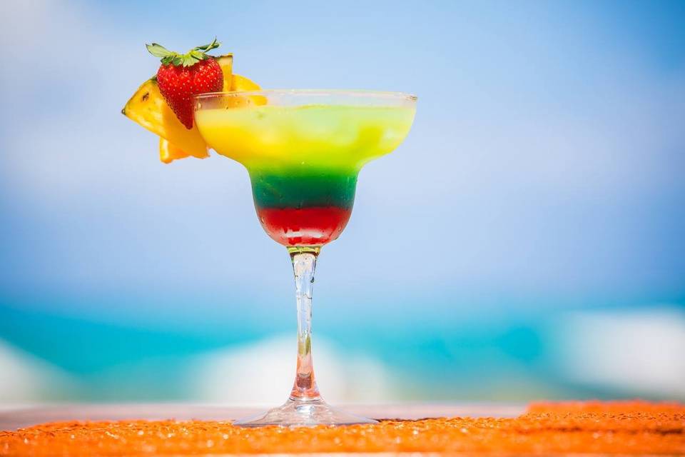 Tropical signature drink