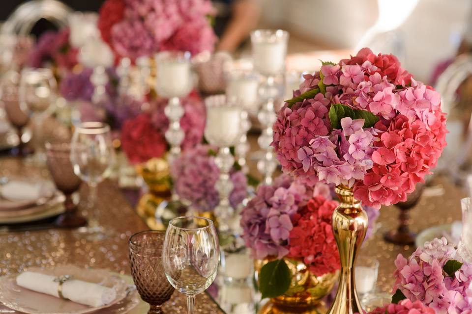 Flower Ball Centerpieces