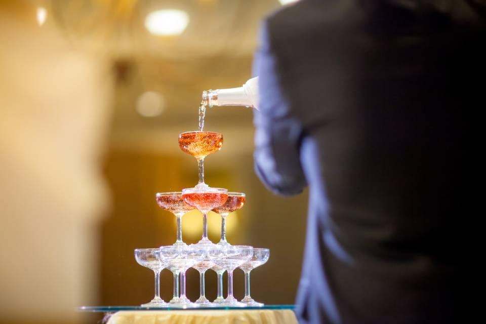 Champagne Tower