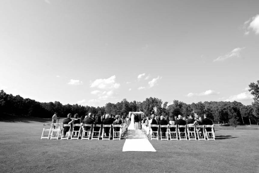 Outdoor ceremony