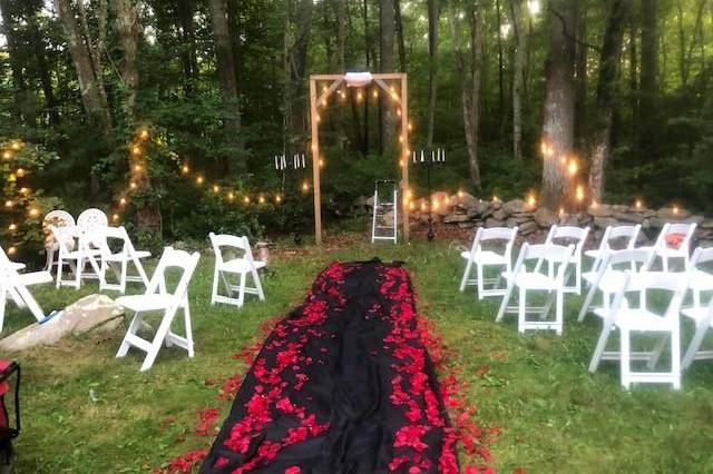 Connecticut Backyard Ceremony