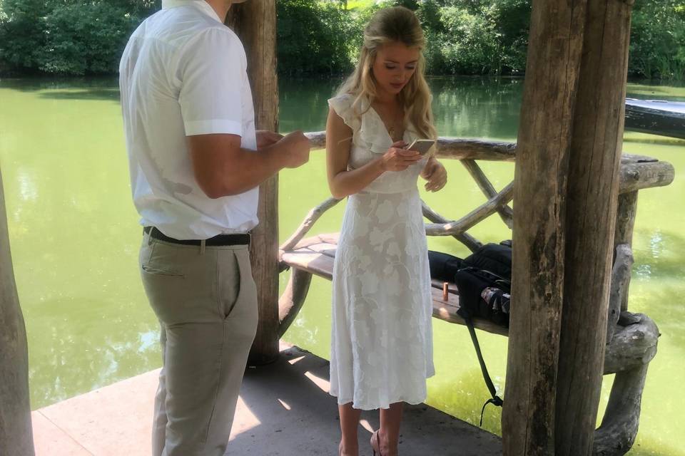 Central Park Elopement