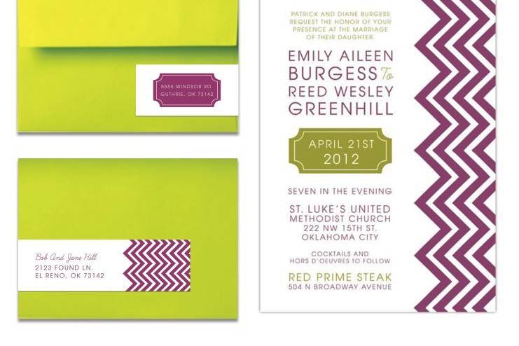 Invitations by Marianne