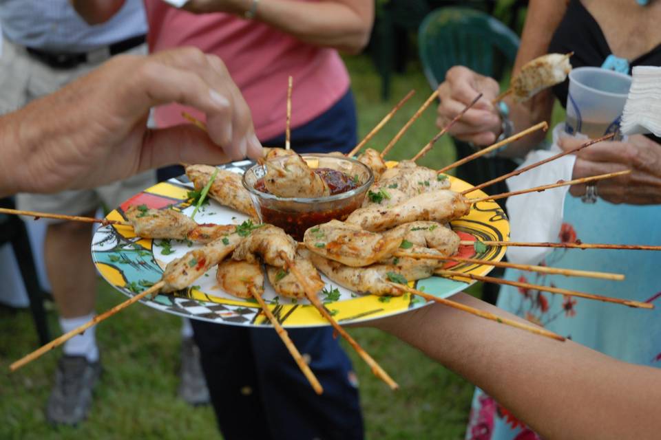 Jerk Chicken Kabobs