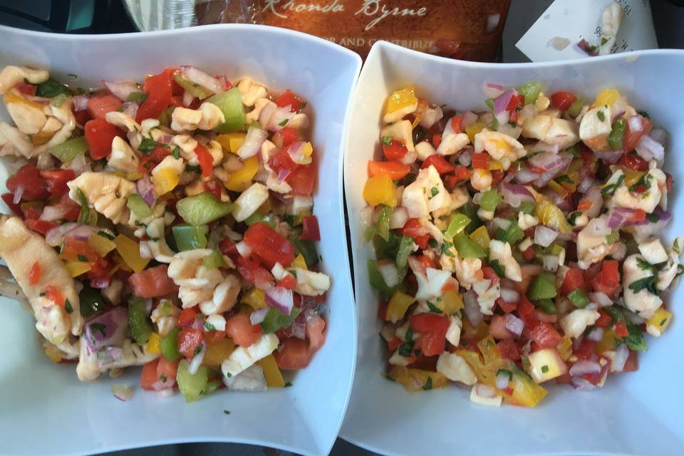 Key West Conch ceviche