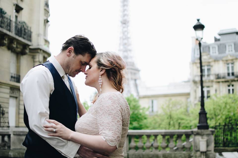 Vow renewals are magical in Paris.