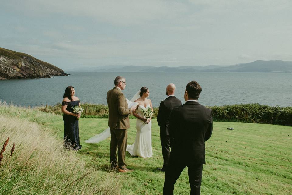 Elopement ceremony