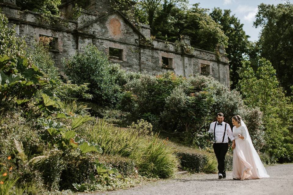 Ireland manor house elopement