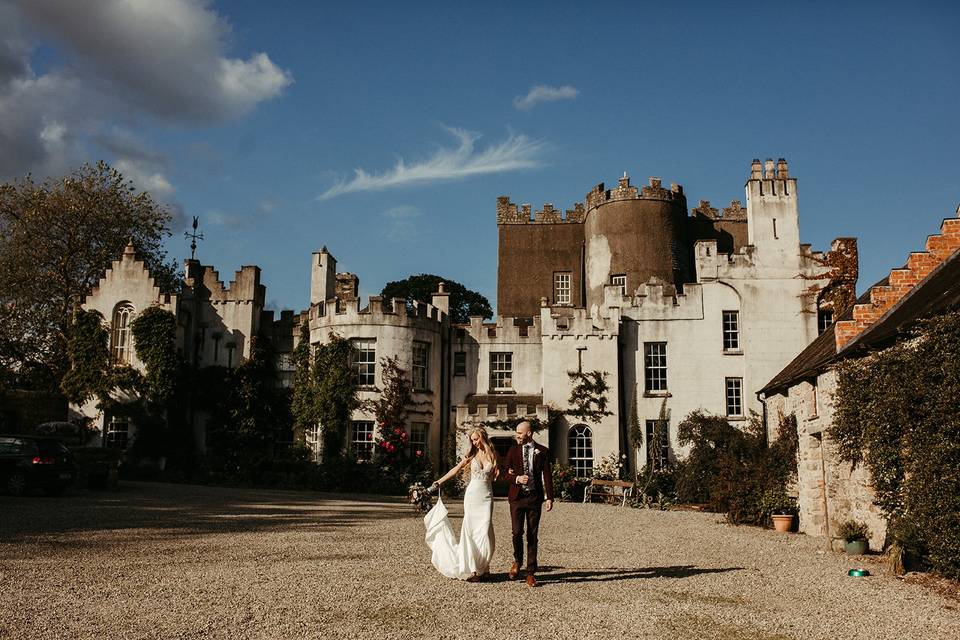 Ireland castle intimate wed