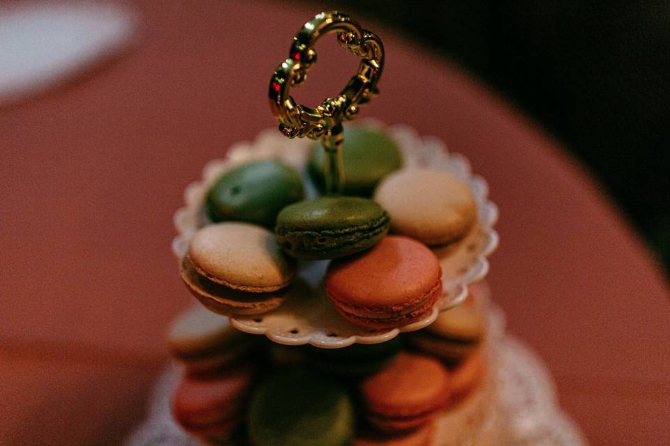 Macarons display