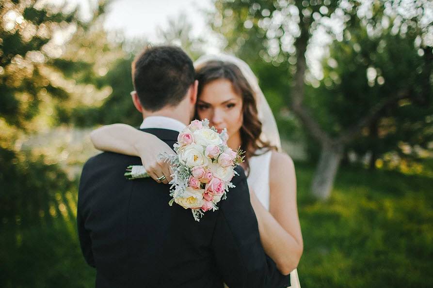 Bide And Groom portrait