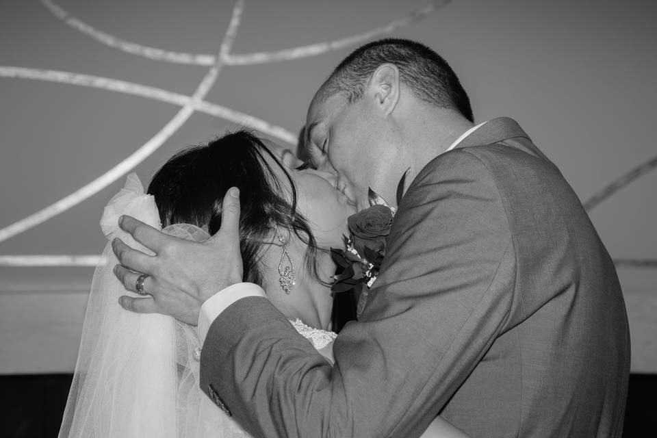 Bide And Groom Portrait