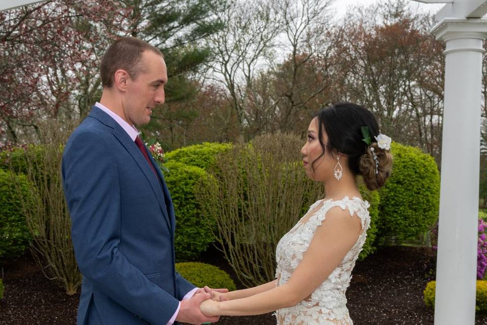 Bide And Groom Portrait