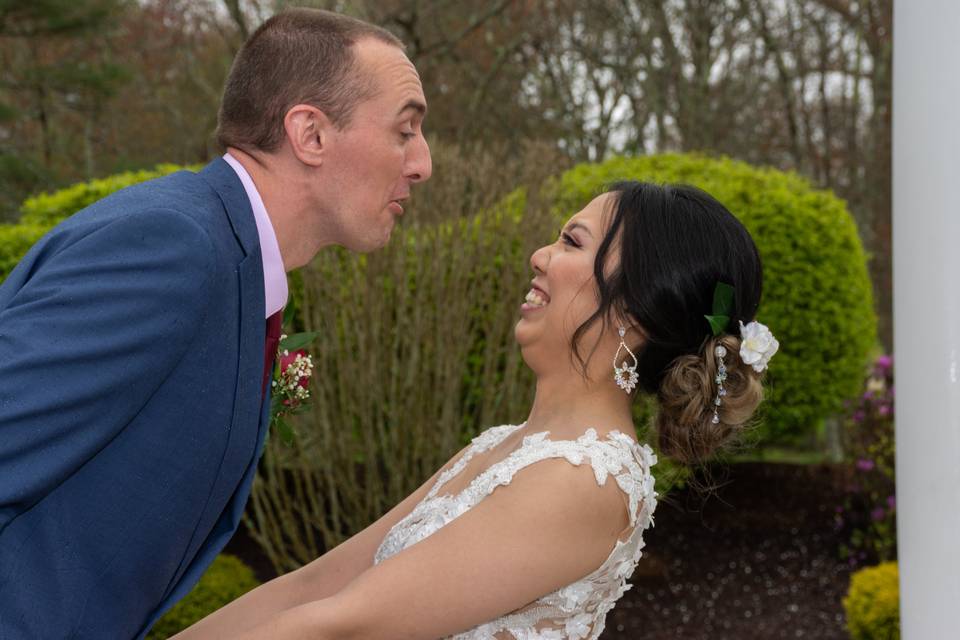 Bide And Groom Portrait