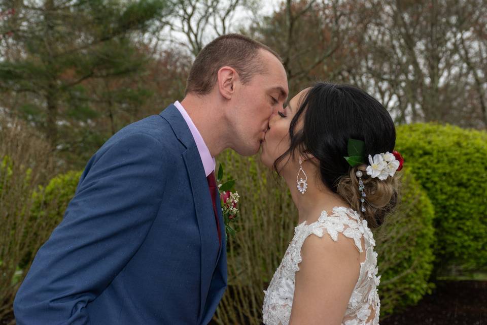 Bide And Groom Portrait