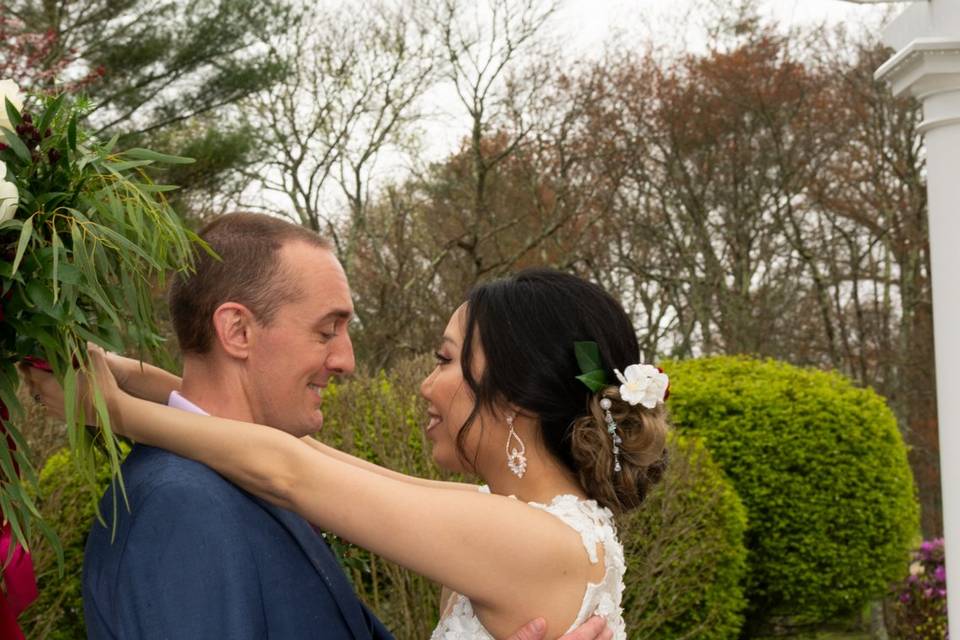 Bide And Groom Portrait