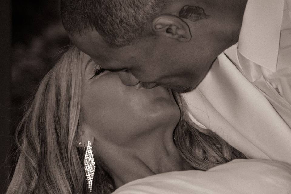 Bide And Groom Portrait