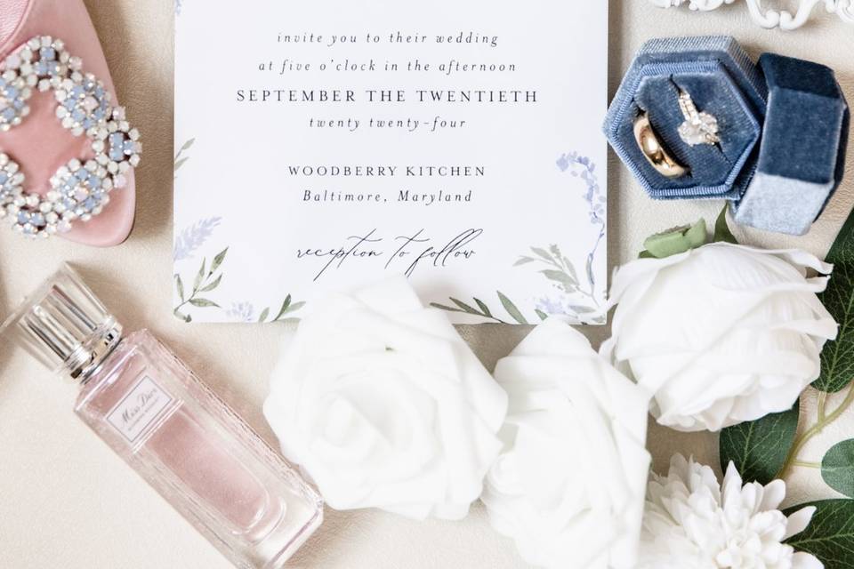 Wedding Flat Lay
