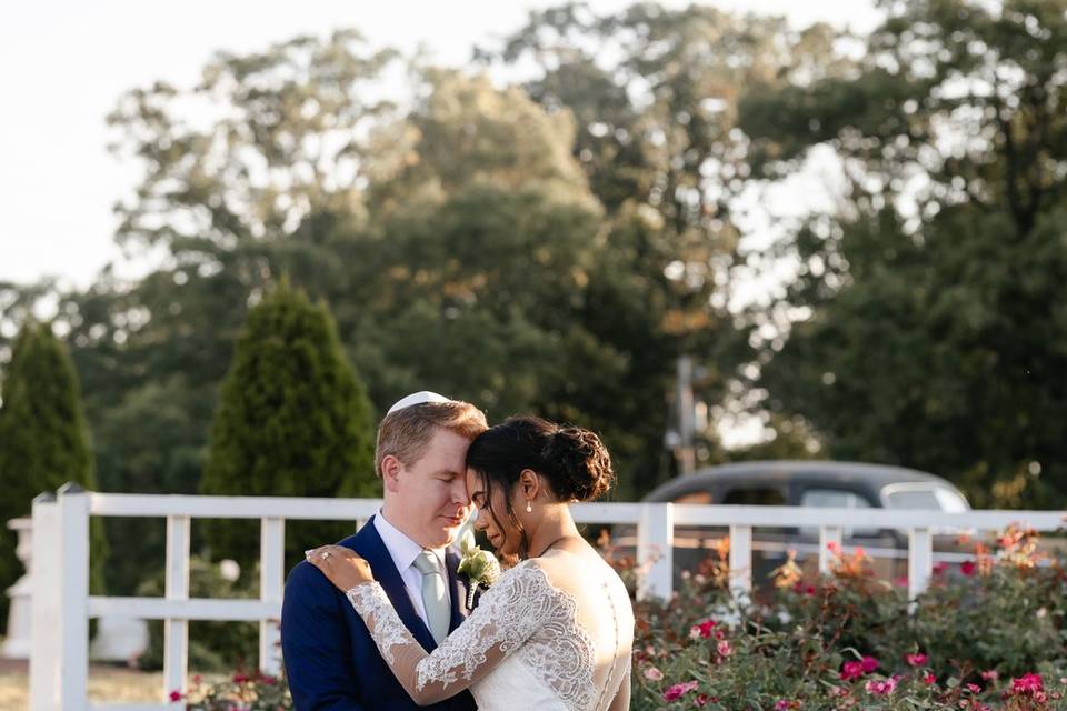 Classy wedding portraits