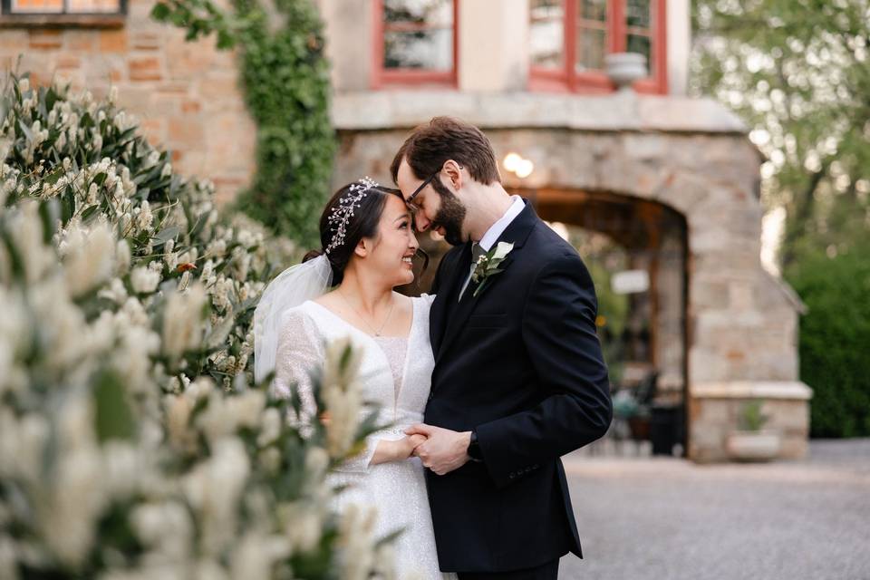 Bride and groom