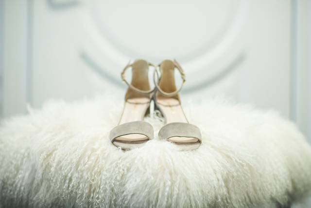 Bride's shoes