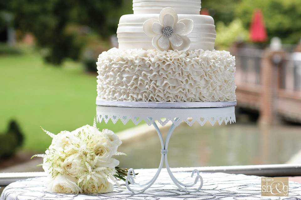 Bushel of oysters grooms cake, with chocolate plank barrel and fondant oysters