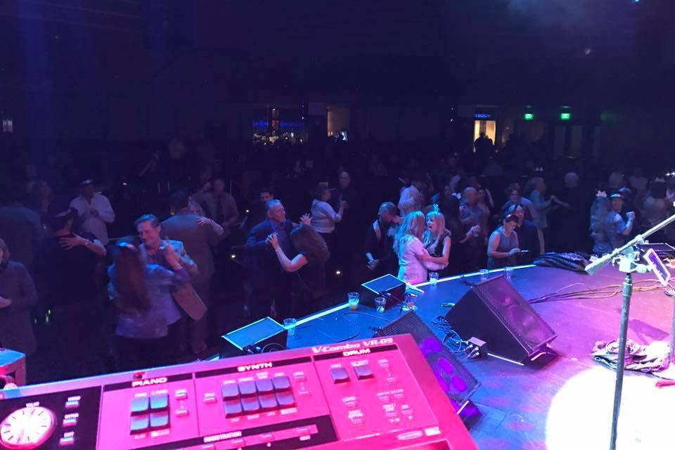 View from the stage