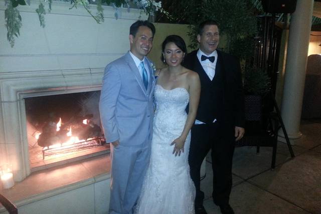 Couple with the DJ