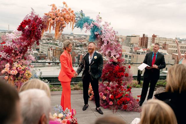 Wedding couple