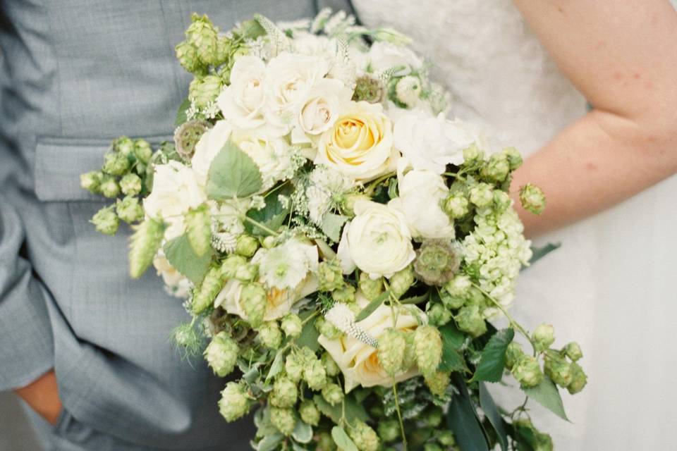 White flowers