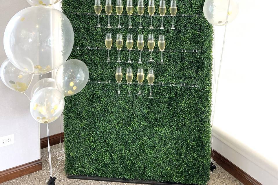 Champagne Wall Shower