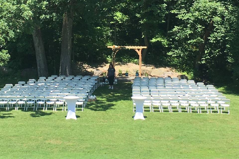 Outdoor Ceremony Site