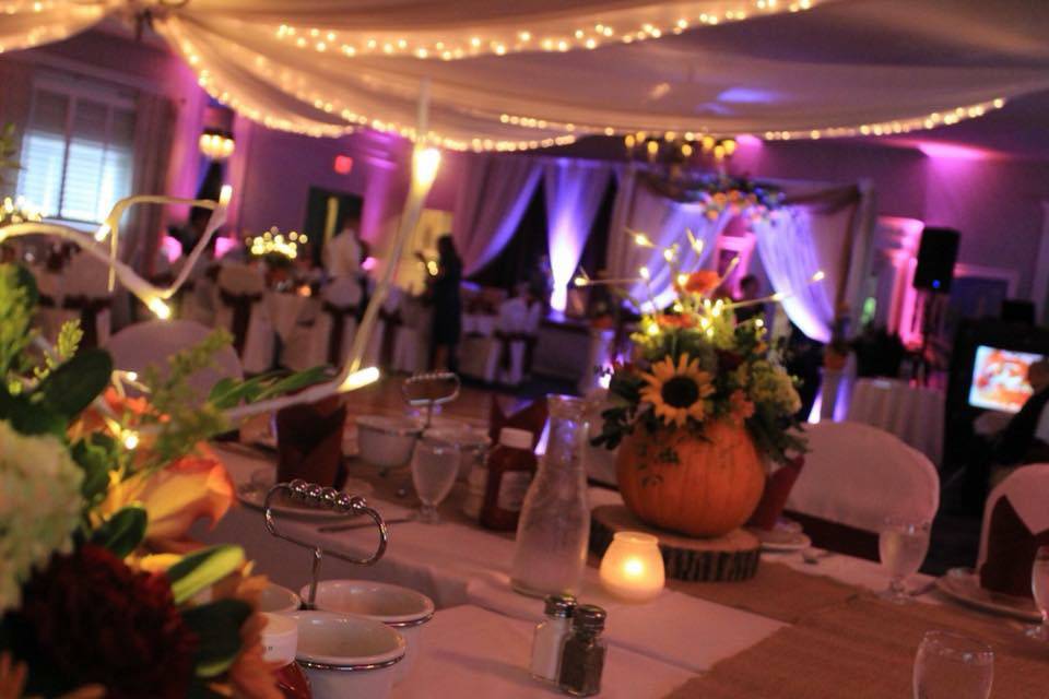 Full venue decor