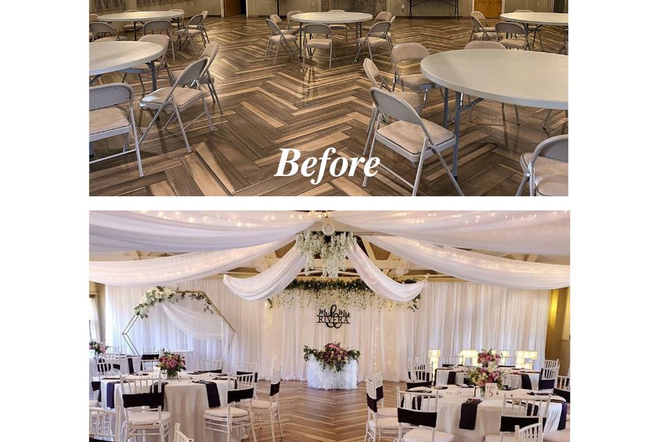 ✨ Before & After Wedding