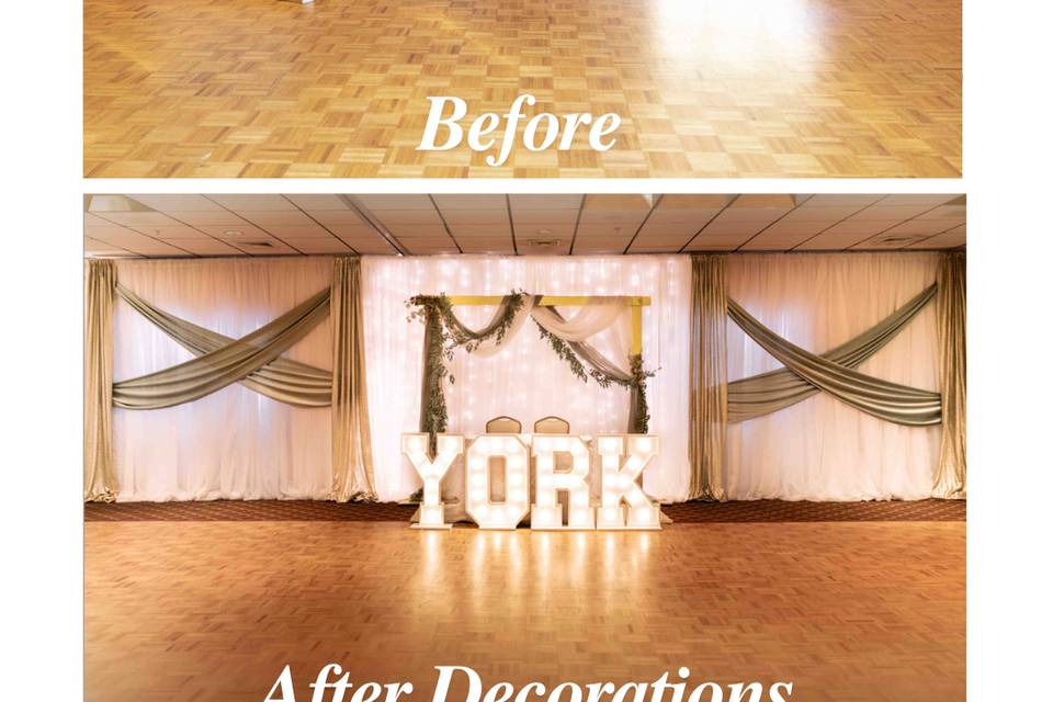 ✨ Before & After Wedding