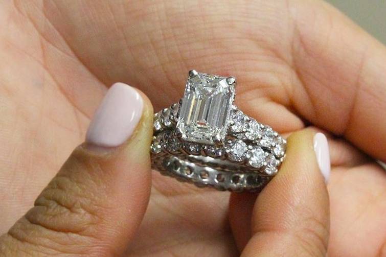 Bridal Set Eternity Ring
