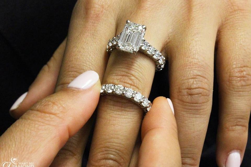Bridal Set Eternity Ring