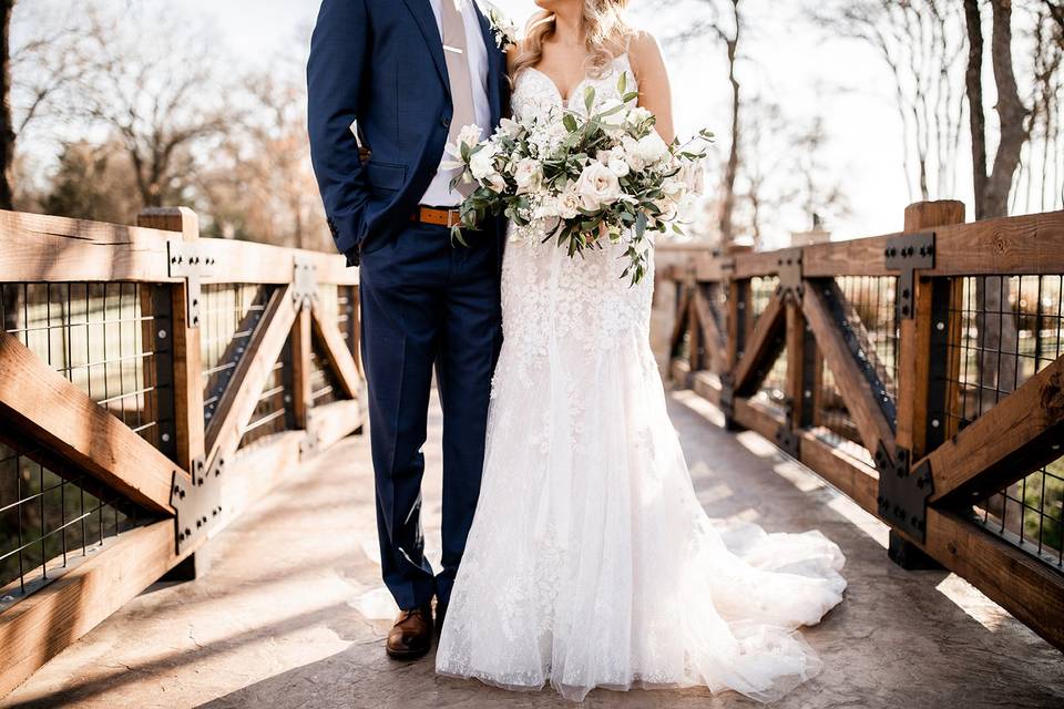 Bridge that leads to ceremony