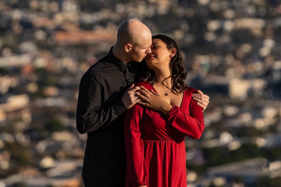 Engagement portrait