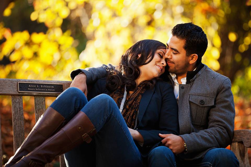 Engagement portrait