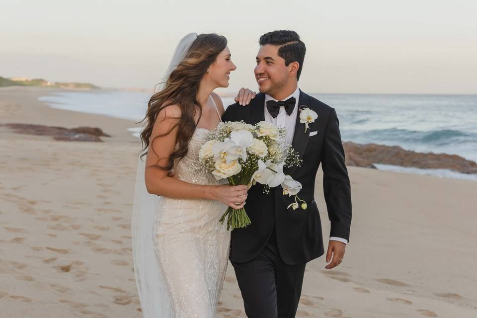 Wedding Couple Sunset