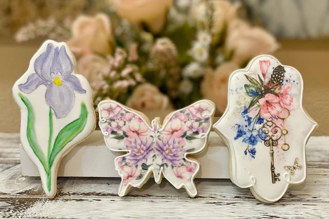 Flower cookies