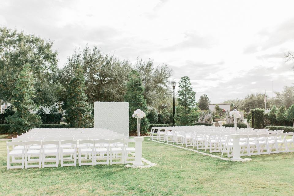 Ceremony Set Up